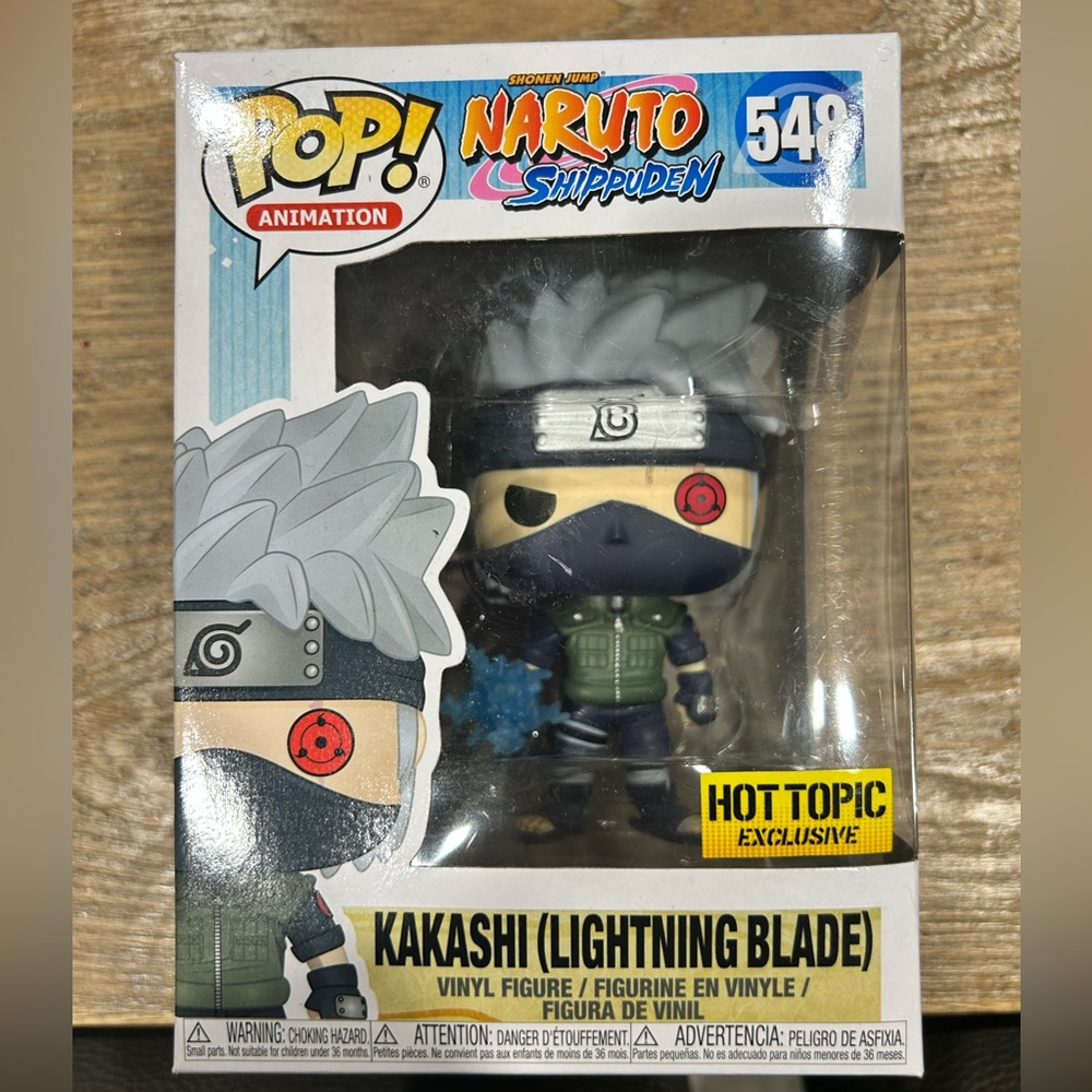Funko Pop! Animation Naruto Shippuden Kakashi (Lightning Blade) Vinyl Figure